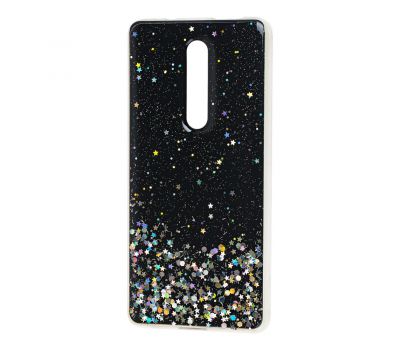 Чохол для Xiaomi Mi 9T / Redmi K20 glitter star цукерки чорний