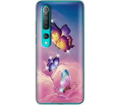 Силіконовий чохол BoxFace Xiaomi Mi 10 Butterflies (939445-rs19)