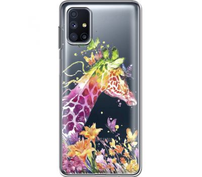 Силіконовий чохол BoxFace Samsung M515 Galaxy M51 Colorful Giraffe (40938-cc14)