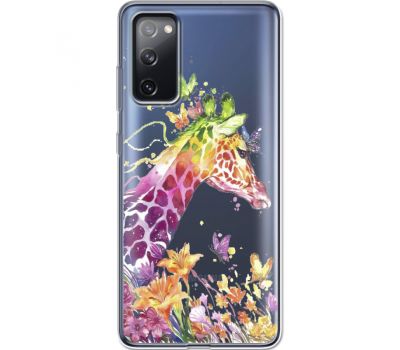Силіконовий чохол BoxFace Samsung G780 Galaxy S20 FE Colorful Giraffe (41036-cc14)