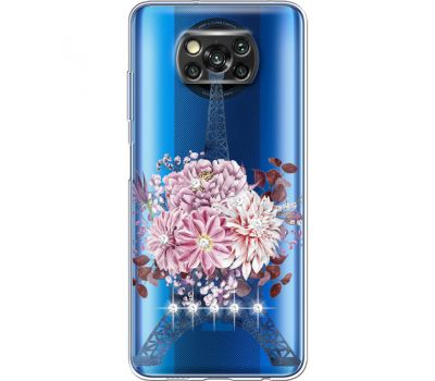 Силіконовий чохол BoxFace Xiaomi Poco X3 Eiffel Tower (941290-rs1)