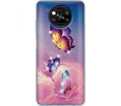 Силіконовий чохол BoxFace Xiaomi Poco X3 Butterflies (941290-rs19)