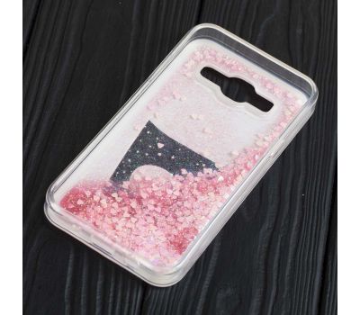 Чохол для Samsung Galaxy J5 (J500) вода світло-рожевий "морозиво" 160110