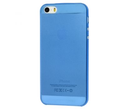 Чохол Fonemax для iPhone 5 ультратонкий синій