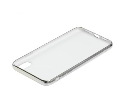Чохол для iPhone Xs Max Silicone білий 1619534