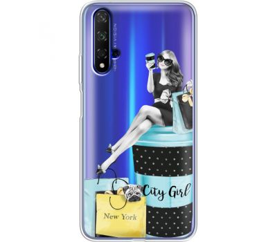 Силіконовий чохол BoxFace Huawei Honor 20 City Girl (37633-cc56)