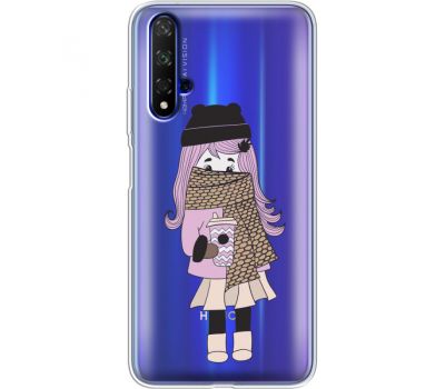 Силіконовий чохол BoxFace Huawei Honor 20 Winter Morning Girl (37633-cc61)