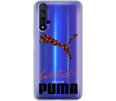 Силіконовий чохол BoxFace Huawei Honor 20 Wild Cat (37633-cc66)