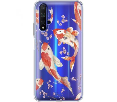 Силіконовий чохол BoxFace Huawei Honor 20 Japanese Koi Fish (37633-cc3)