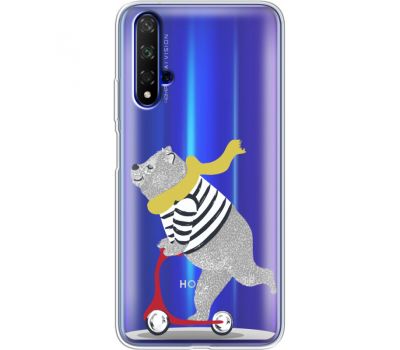 Силіконовий чохол BoxFace Huawei Honor 20 Happy Bear (37633-cc10)