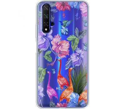 Силіконовий чохол BoxFace Huawei Honor 20 Flamingo (37633-cc40)