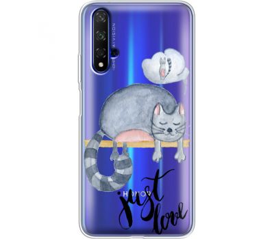 Силіконовий чохол BoxFace Huawei Honor 20 Just Love (37633-cc15)