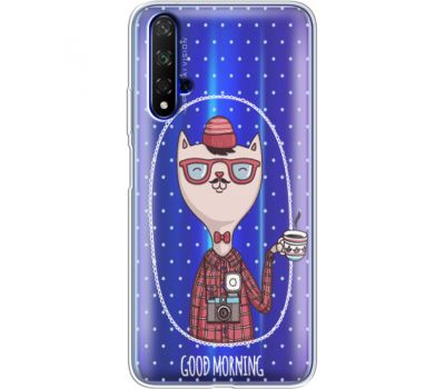 Силіконовий чохол BoxFace Huawei Honor 20 Good Morning (37633-cc42)