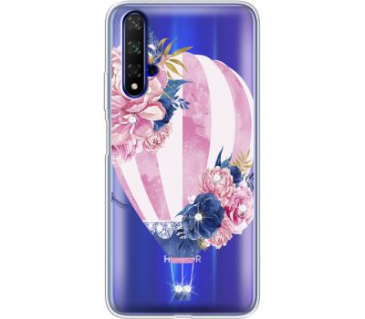 Силіконовий чохол BoxFace Huawei Honor 20 Pink Air Baloon (937633-rs6)