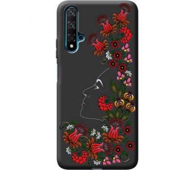 Силіконовий чохол BoxFace Huawei Honor 20 3D Ukrainian Muse (40081-bk64)