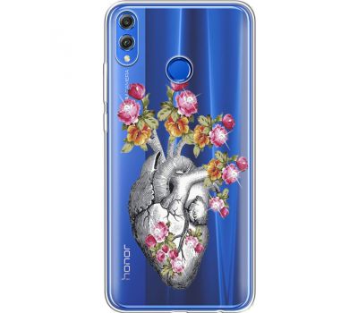 Силіконовий чохол BoxFace Huawei Honor 8x Heart (935499-rs11)