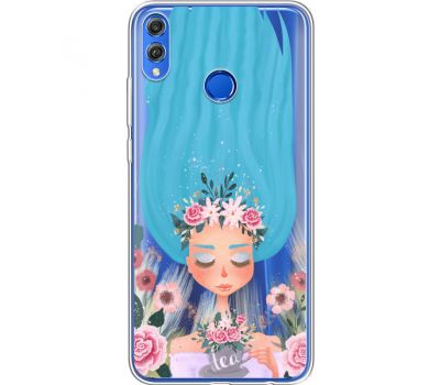 Силіконовий чохол BoxFace Huawei Honor 8x Blue Hair (35499-cc57)