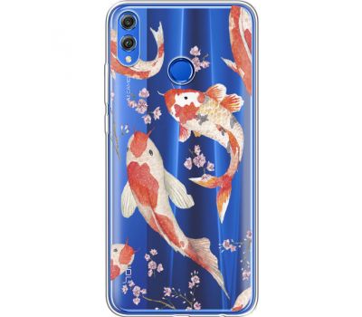 Силіконовий чохол BoxFace Huawei Honor 8x Japanese Koi Fish (35499-cc3)