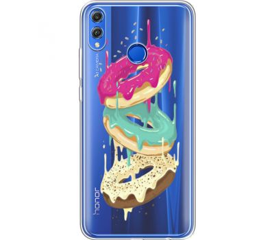 Силіконовий чохол BoxFace Huawei Honor 8x Donuts (35499-cc7)