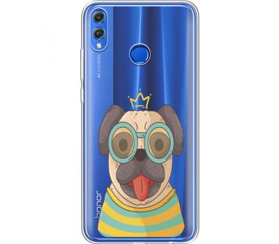 Силіконовий чохол BoxFace Huawei Honor 8x King Mops (35499-cc16)