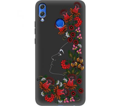 Силіконовий чохол BoxFace Huawei Honor 8x 3D Ukrainian Muse (35500-bk64)*