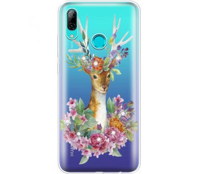 Силіконовий чохол BoxFace Huawei P Smart 2019 Deer with flowers (935789-rs5)
