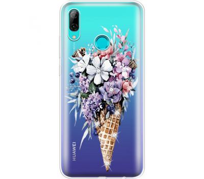 Силіконовий чохол BoxFace Huawei P Smart 2019 Ice Cream Flowers (935789-rs17)