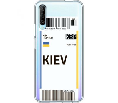 Силіконовий чохол BoxFace Huawei P Smart Pro Ticket Kiev (38613-cc88)