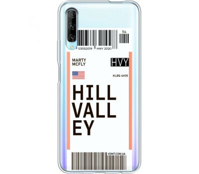 Силіконовий чохол BoxFace Huawei P Smart Pro Ticket Hill Valley (38613-cc94)