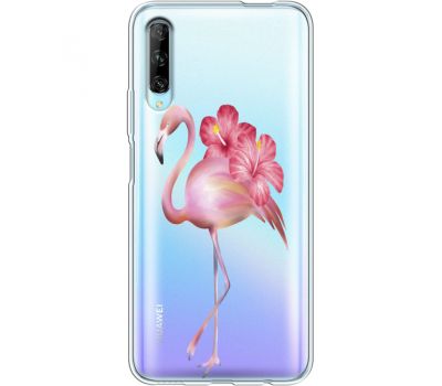 Силіконовий чохол BoxFace Huawei P Smart Pro Floral Flamingo (38613-cc12)