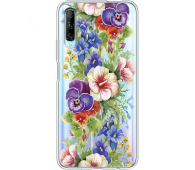 Силіконовий чохол BoxFace Huawei P Smart Pro Summer Flowers (38613-cc34)
