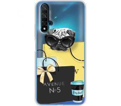 Силіконовий чохол BoxFace Huawei Nova 5T Fashion Pug (38618-cc55)