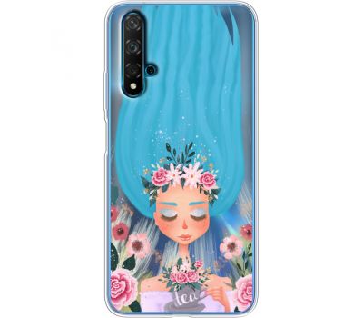 Силіконовий чохол BoxFace Huawei Nova 5T Blue Hair (38618-cc57)