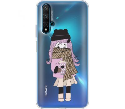 Силіконовий чохол BoxFace Huawei Nova 5T Winter Morning Girl (38618-cc61)