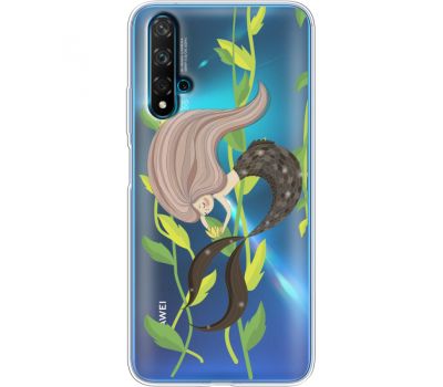 Силіконовий чохол BoxFace Huawei Nova 5T Cute Mermaid (38618-cc62)