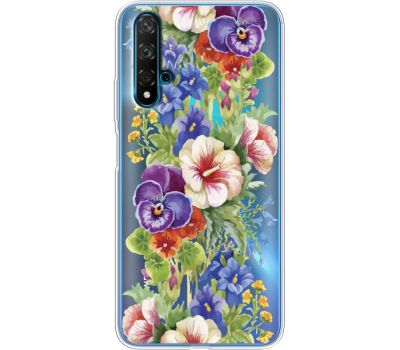 Силіконовий чохол BoxFace Huawei Nova 5T Summer Flowers (38618-cc34)