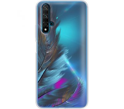 Силіконовий чохол BoxFace Huawei Nova 5T Feathers (38618-cc48)