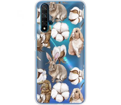 Силіконовий чохол BoxFace Huawei Nova 5T Cotton and Rabbits (38618-cc49)