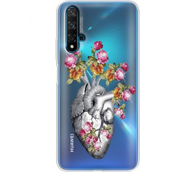 Силіконовий чохол BoxFace Huawei Nova 5T Heart (938618-rs11)