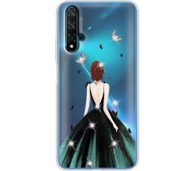 Силіконовий чохол BoxFace Huawei Nova 5T Girl in the green dress (938618-rs13)