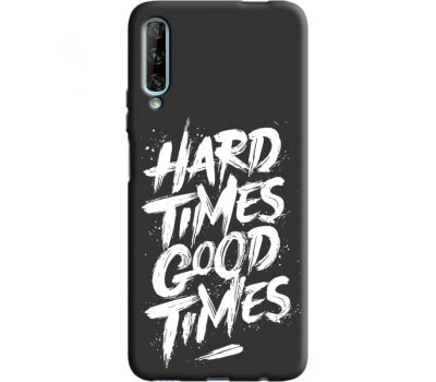 Силіконовий чохол BoxFace Huawei P Smart Pro hard times good times (38955-bk72)