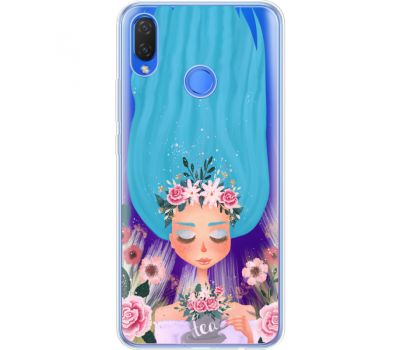 Силіконовий чохол BoxFace Huawei P Smart Plus Blue Hair (34975-cc57)