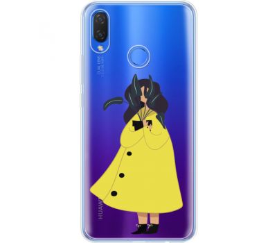 Силіконовий чохол BoxFace Huawei P Smart Plus Just a Girl (34975-cc60)