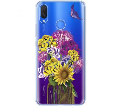 Силіконовий чохол BoxFace Huawei P Smart Plus My Bouquet (34975-cc20)