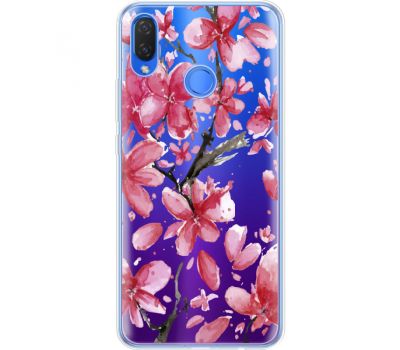 Силіконовий чохол BoxFace Huawei P Smart Plus Pink Magnolia (34975-cc37)