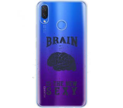 Силіконовий чохол BoxFace Huawei P Smart Plus Sexy Brain (34975-cc47)