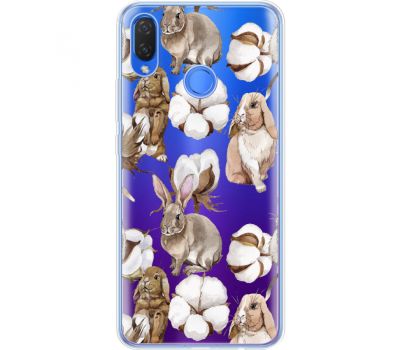 Силіконовий чохол BoxFace Huawei P Smart Plus Cotton and Rabbits (34975-cc49)