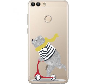 Силіконовий чохол BoxFace Huawei P Smart Happy Bear (34988-cc10)