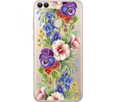 Силіконовий чохол BoxFace Huawei P Smart Summer Flowers (34988-cc34)