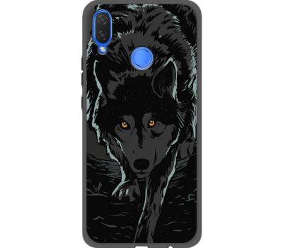 Силіконовий чохол BoxFace Huawei P Smart Plus Wolf (35159-bk62)